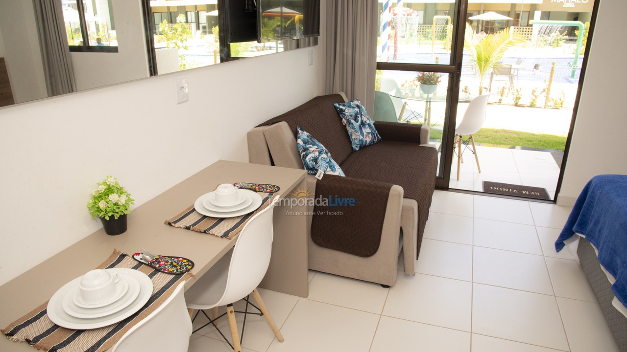 Apartamento para aluguel de temporada em Ipojuca (Praia de Muro Alto)