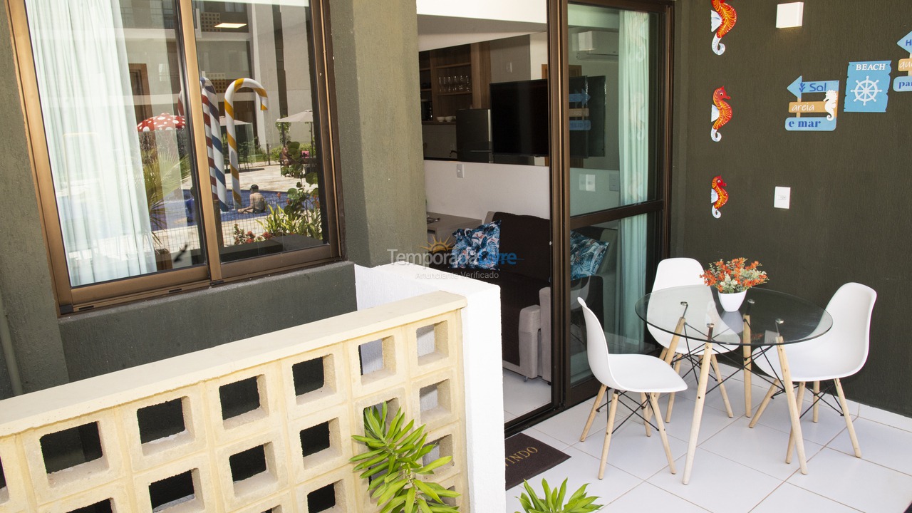 Apartamento para aluguel de temporada em Ipojuca (Praia de Muro Alto)