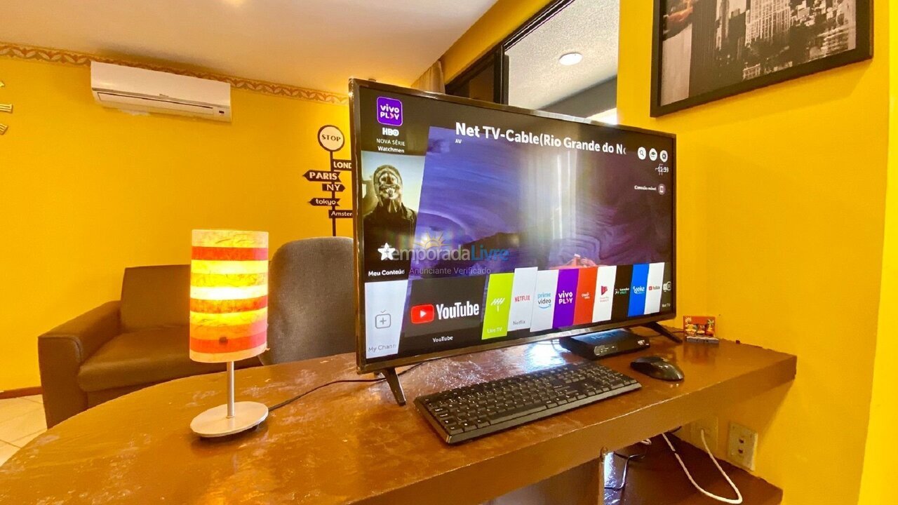 Apartamento para aluguel de temporada em Natal (Ponta Negra)