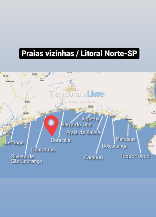 House for vacation rental in Boracéia (Condominio Morada da Praia)