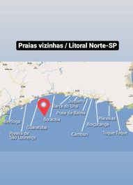 Praias da região 