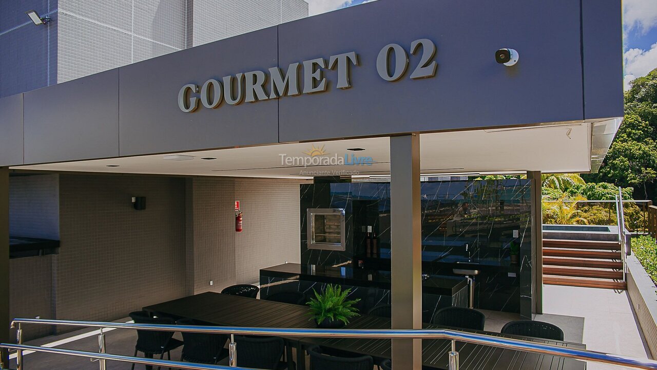 Apartamento para alquiler de vacaciones em João Pessoa (Pb Praia de Cabo Branco)