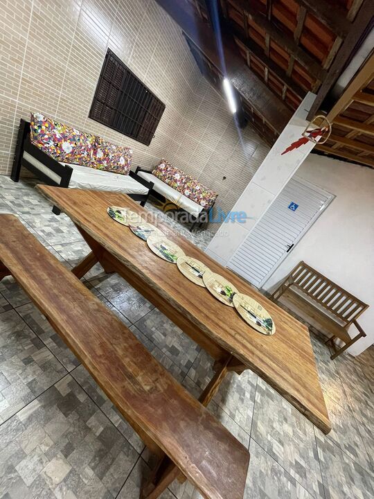 House for vacation rental in Itanhaém (Bopiranga)