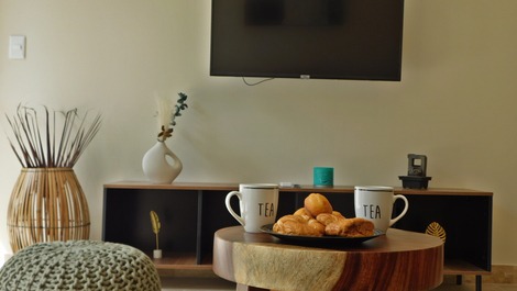 Apartamento com Vista da Selva + Comodidades