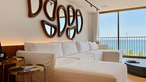 Apartamento de luxo de 4 quartos com vista para o mar em Ipanema