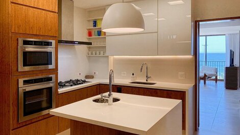 Apartamento de luxo de 4 quartos com vista para o mar em Ipanema