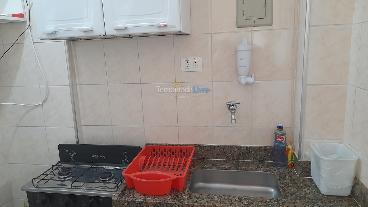 Apartment for vacation rental in Santos (Ponta da Praia)