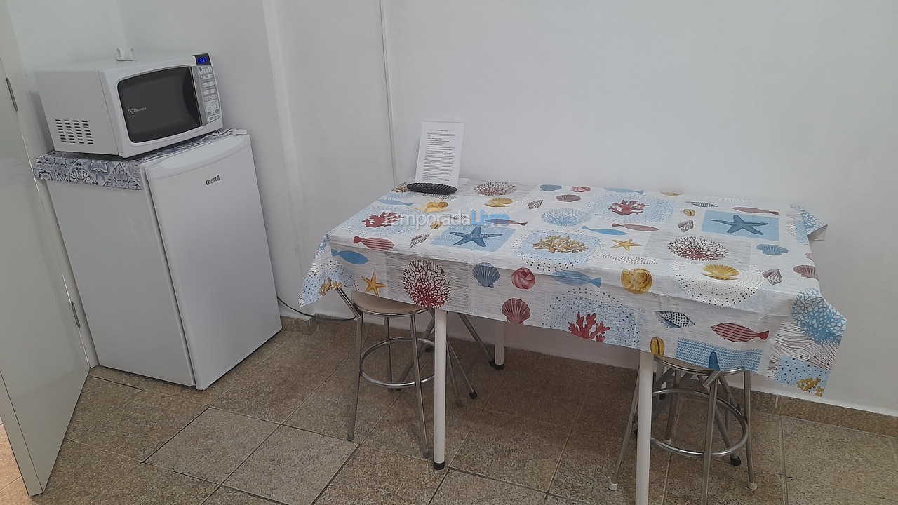 Apartment for vacation rental in Santos (Ponta da Praia)