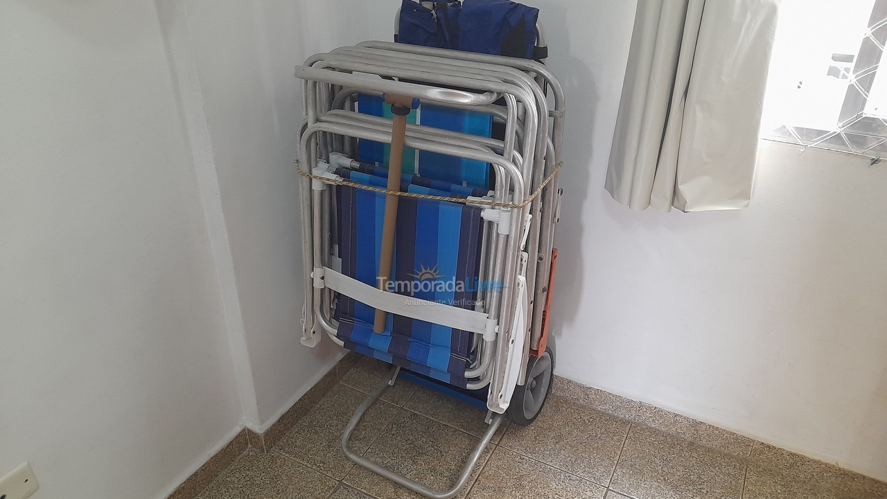 Apartment for vacation rental in Santos (Ponta da Praia)