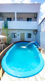 Pousada com piscina em japaratinga