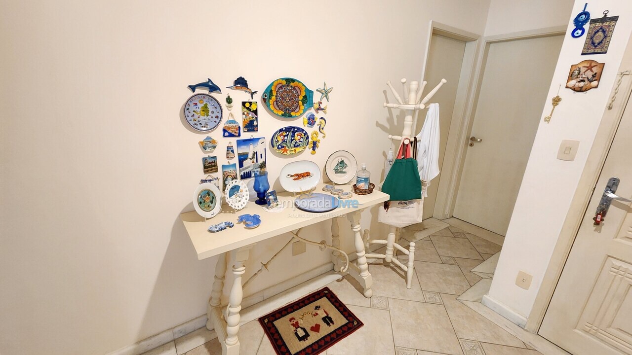 Apartamento para alquiler de vacaciones em Guarujá (Pitangueiras)