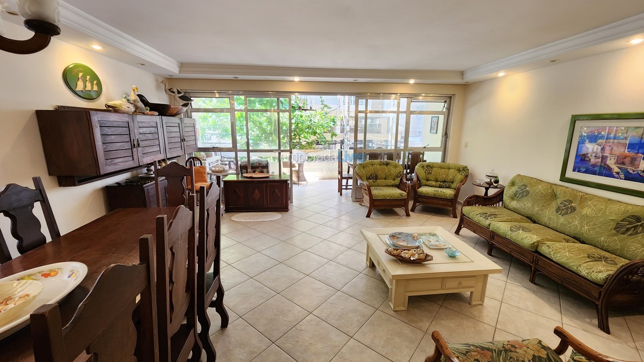 Apartamento para alquiler de vacaciones em Guarujá (Pitangueiras)