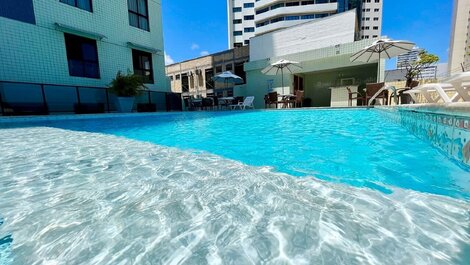 Paradise 305 Praia Flat - NBI - Vista x Mar Ponta Negra