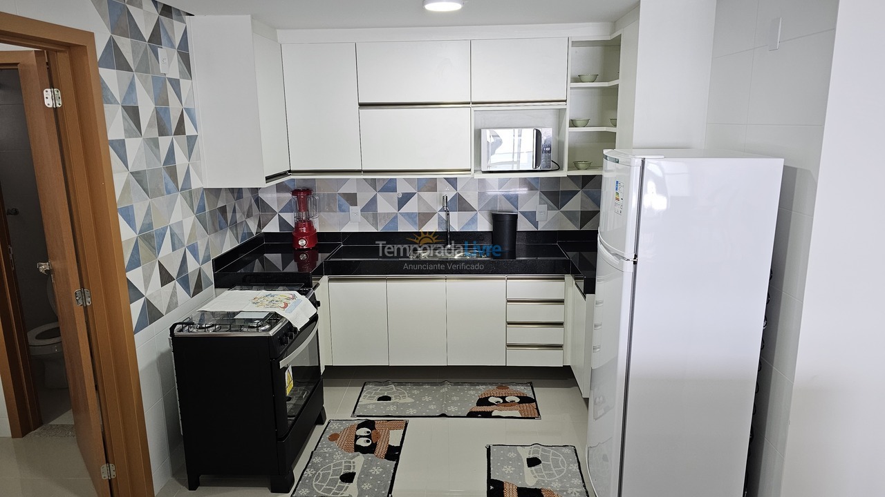 Apartment for vacation rental in Guarapari (Praia do Morro)