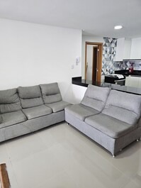 Apto Beira 3 Bedrooms Luxury, 1 suite, with 2 GAR