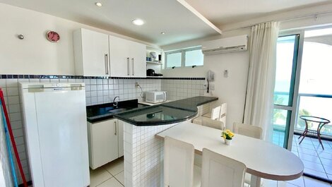 Beira Mar 226 Praia - NBI - Ponta Negra Beach - Pe na areia e...