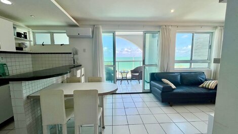 Beira Mar 226 Praia - NBI - Ponta Negra Beach - Pe na areia e...