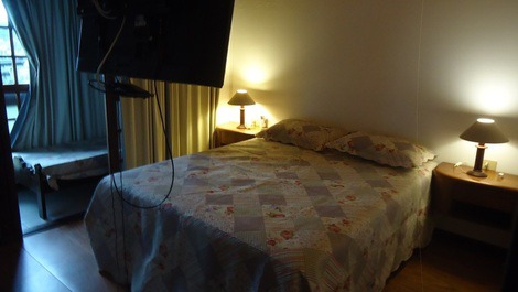 Suite de casal com antecâmara de solteiro