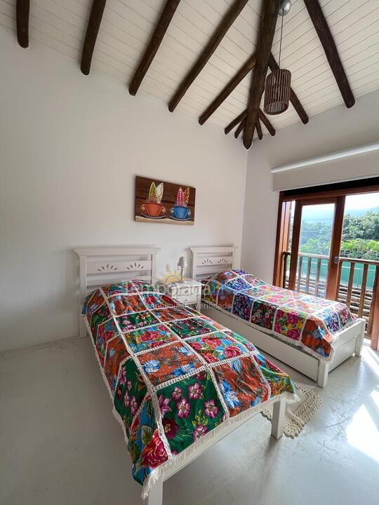 Casa para alquiler de vacaciones em São Sebastião (Praia Barra do Una)