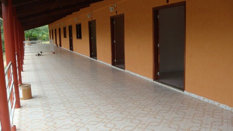 Foto ampla da varanda