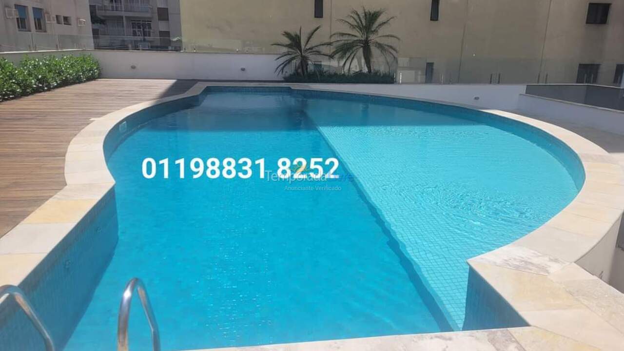 Apartment for vacation rental in Guarujá (Pitangueiras)