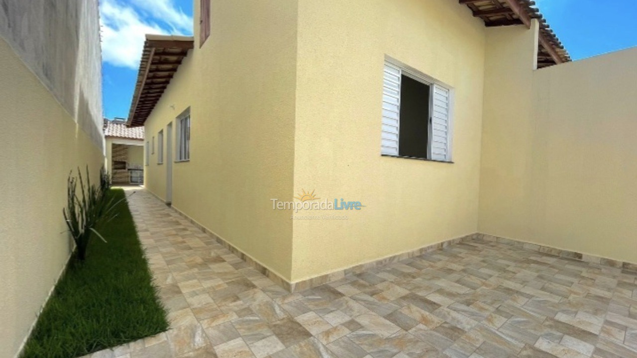 House for vacation rental in Itanhaém (Suarão)