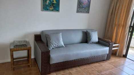 Riviera de São Lourenço apartamento 100m da praia com Wi-fi.