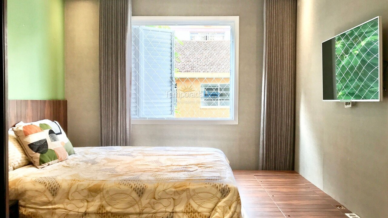 Apartamento para aluguel de temporada em Santos (Vila Matias)