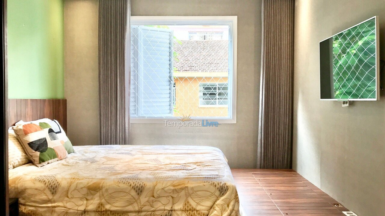 Apartamento para aluguel de temporada em Santos (Vila Matias)