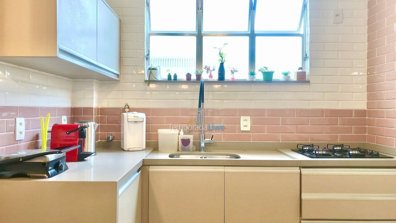 Apartamento para aluguel de temporada em Santos (Vila Matias)