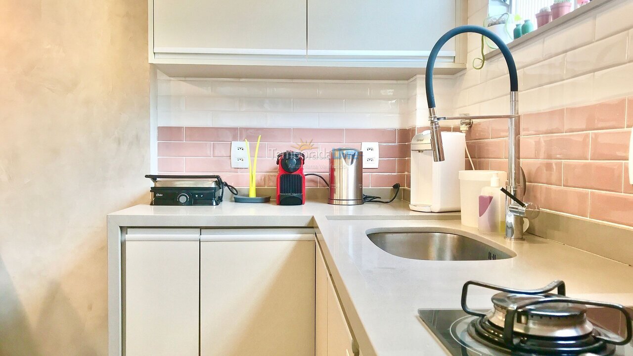 Apartamento para aluguel de temporada em Santos (Vila Matias)