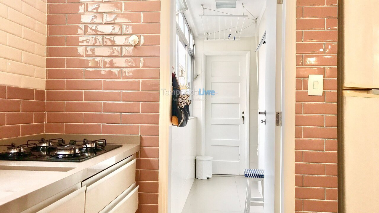 Apartamento para aluguel de temporada em Santos (Vila Matias)