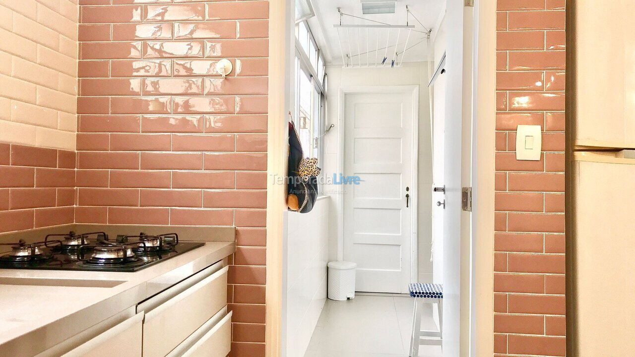 Apartamento para aluguel de temporada em Santos (Vila Matias)