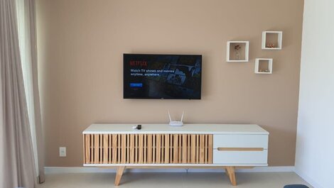 Apartamento con jardín