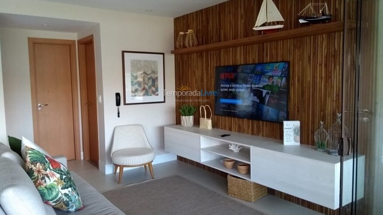 Apartamento para alquiler de vacaciones em Mata de São João (Residencial Ykutiba Imbassai)