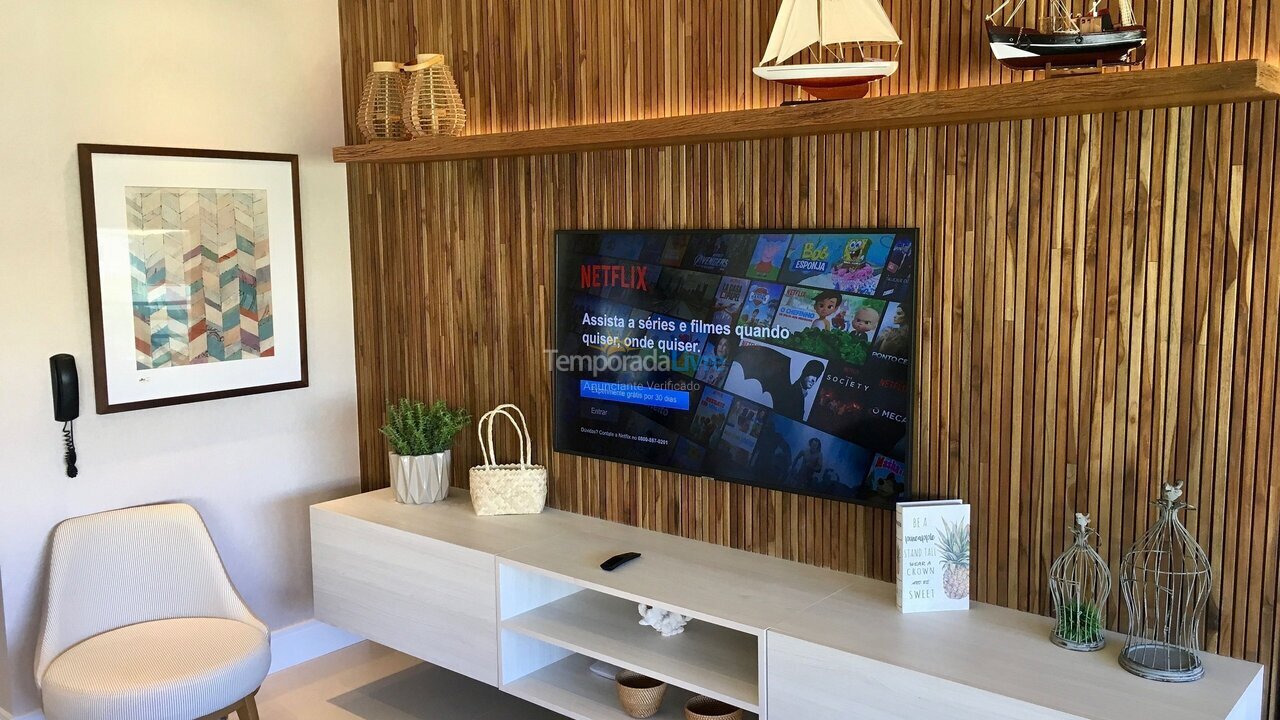 Apartamento para alquiler de vacaciones em Mata de São João (Residencial Ykutiba Imbassai)