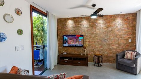 Itacimirim - Bungalow de pie sobre la arena