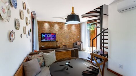 Itacimirim - Bungalow de pie sobre la arena