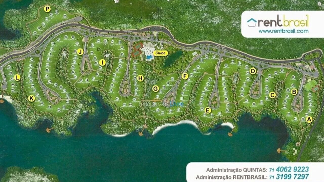 Casa para alquiler de vacaciones em Mata de São João (Costa do Sauípe)