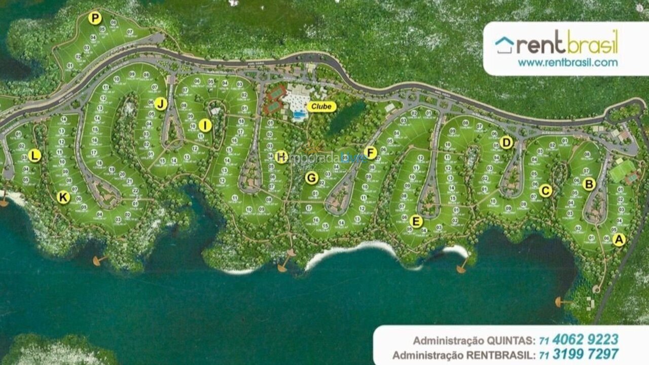 Casa para alquiler de vacaciones em Mata de São João (Costa do Sauípe)