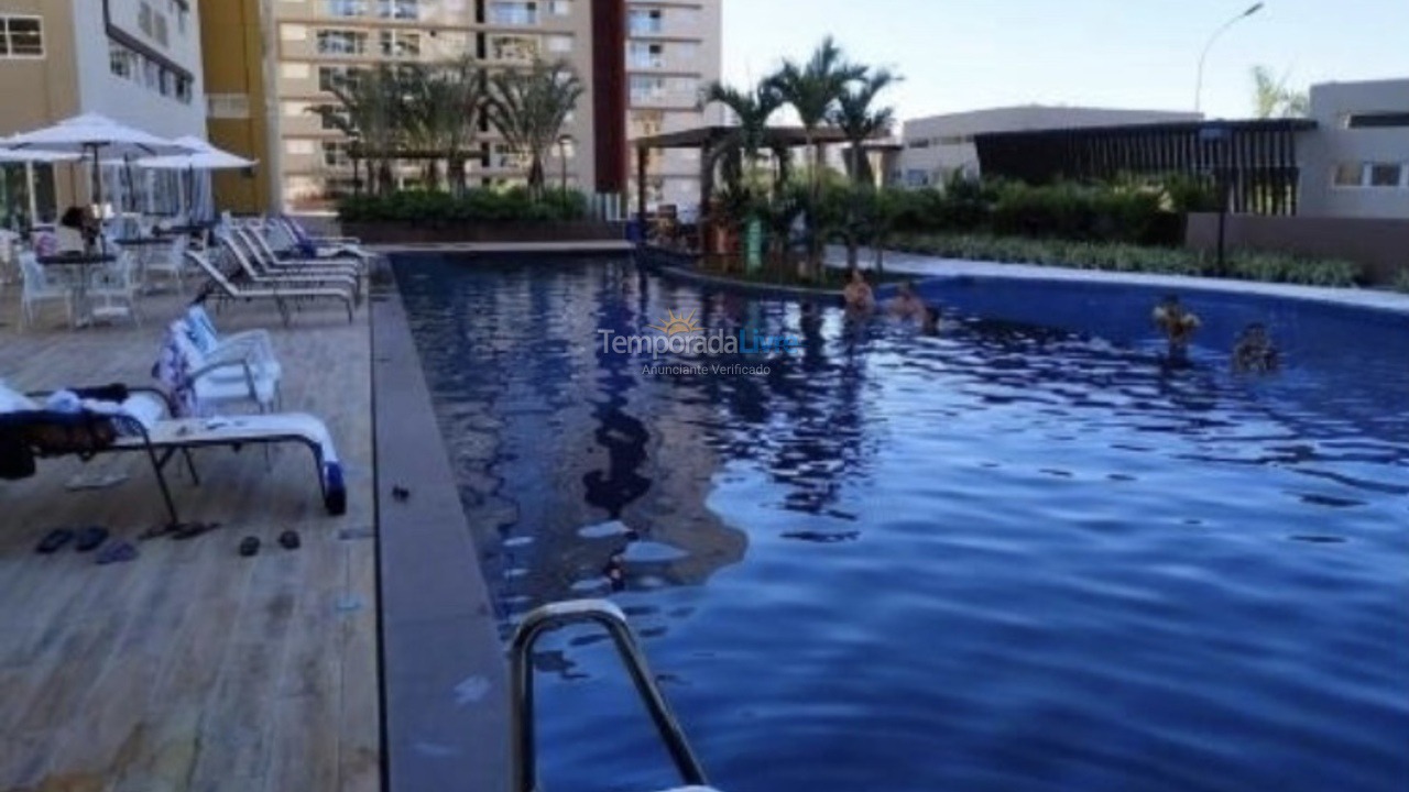 Apartamento para aluguel de temporada em Caldas Novas (Evian Terma Residence)