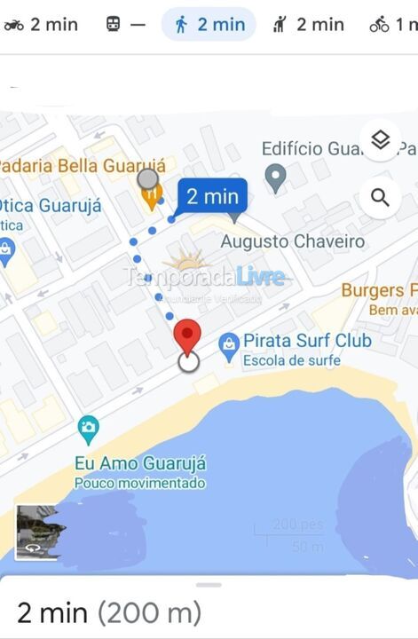 Apartment for vacation rental in Guarujá (Pitangueiras)