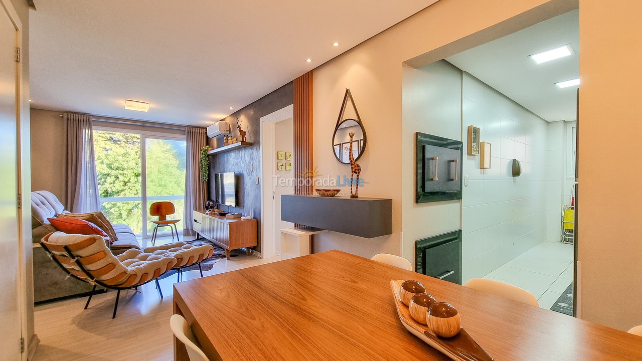 Apartamento para aluguel de temporada em Canela (Centro)