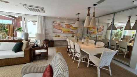 Casa frente al mar en Praia de Juquehy