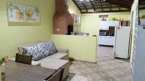 Sala e cozinha ,conceito aberto