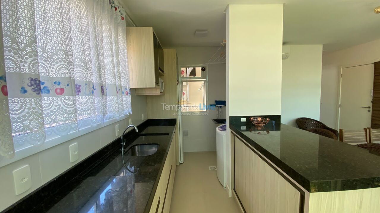 Apartment for vacation rental in Governador Celso Ramos (Praia de Palmas)