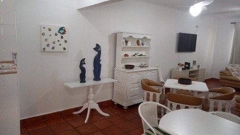 Apartamento Guarujá - Enseada - 3 Dormitórios - 8 pessoas