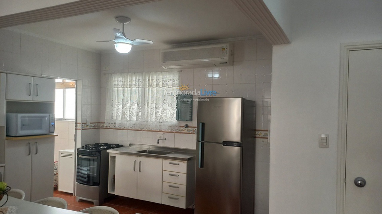 Apartamento para aluguel de temporada em Guarujá (Enseada)