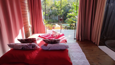 Cabañas - Estilo moderno y espacioso.