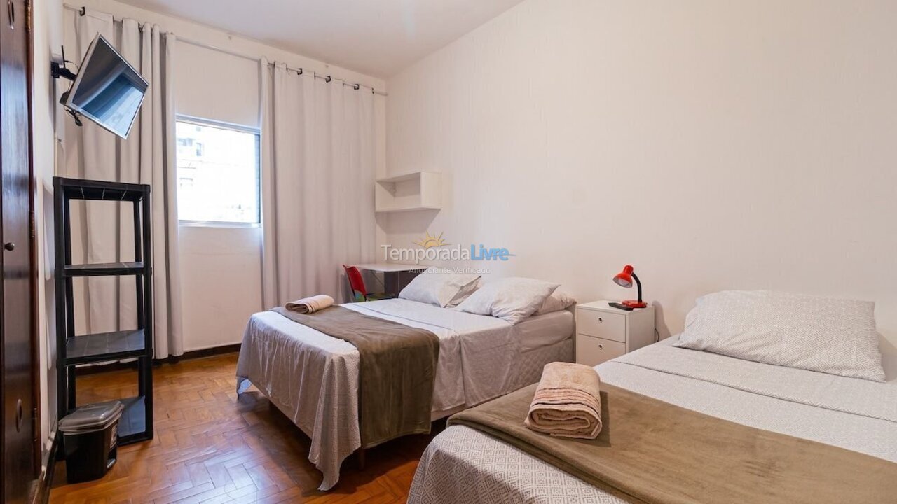 Apartamento para alquiler de vacaciones em São Paulo (Consolação)